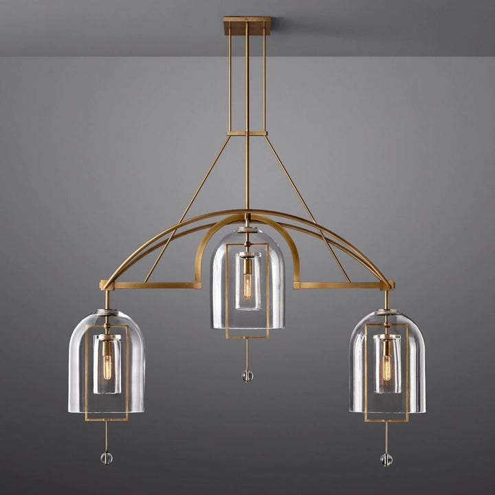 Cora Linear Chandelier 61"W