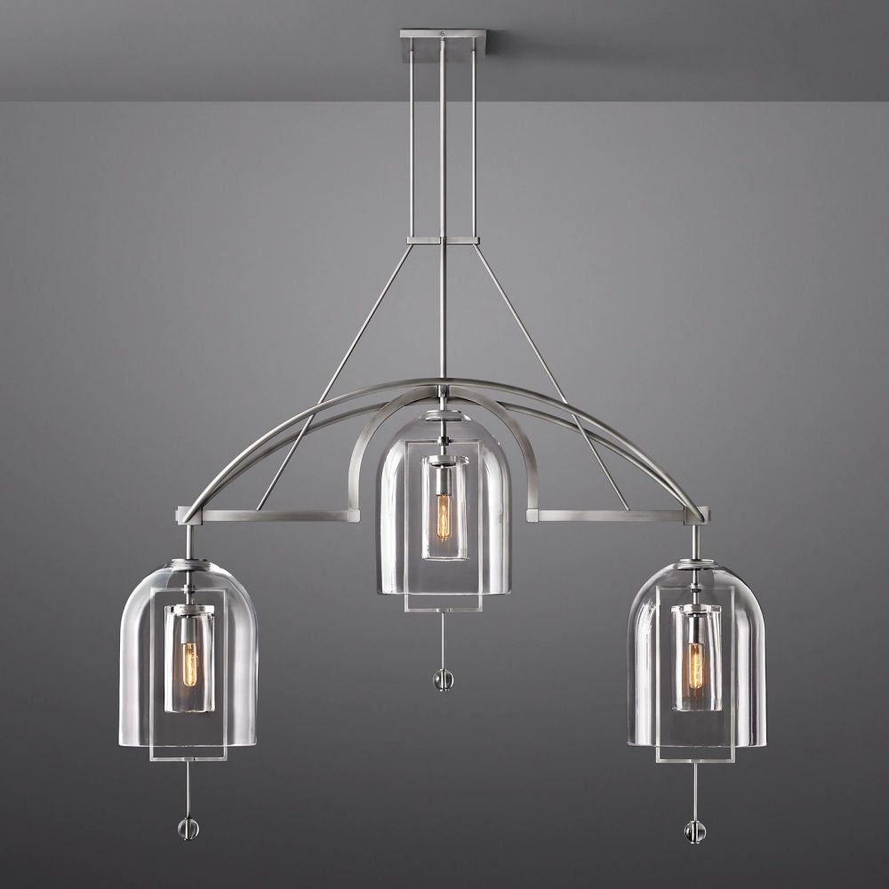 Cora Linear Chandelier 61"W