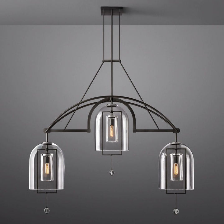 Cora Linear Chandelier 61"W