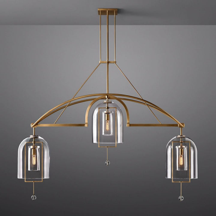 Cora Linear Chandelier 73"W