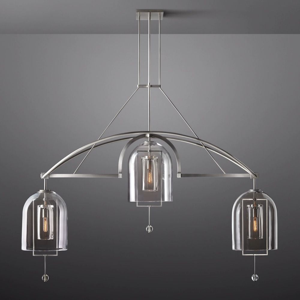Cora Linear Chandelier 73"W