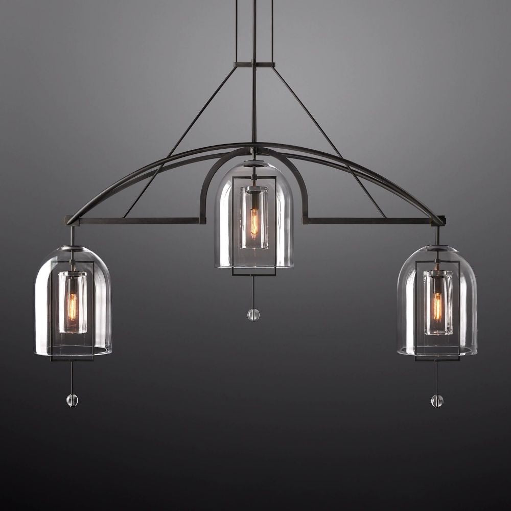 Cora Linear Chandelier 73"W