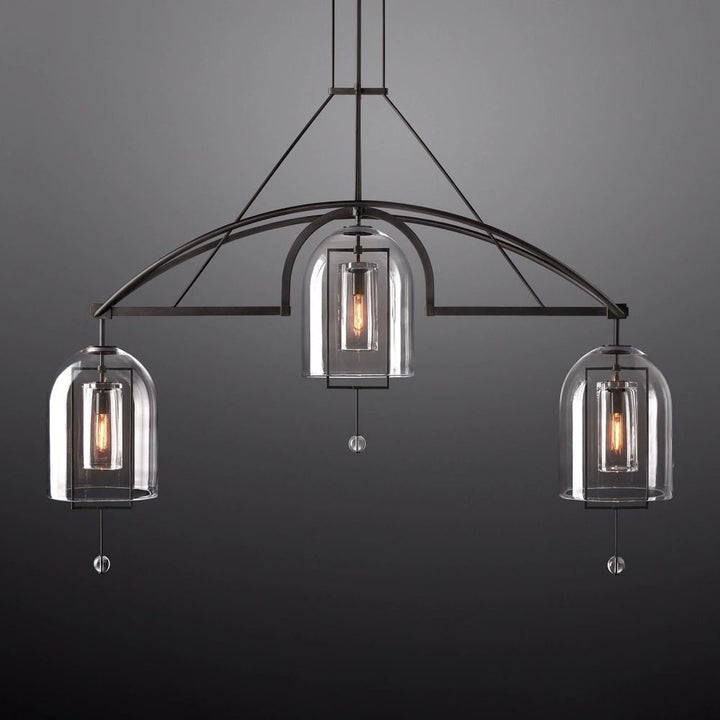 Cora Linear Chandelier 73"W