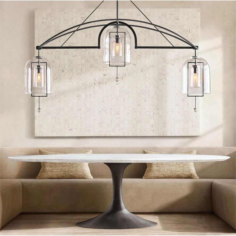 Cora Linear Chandelier 73"W