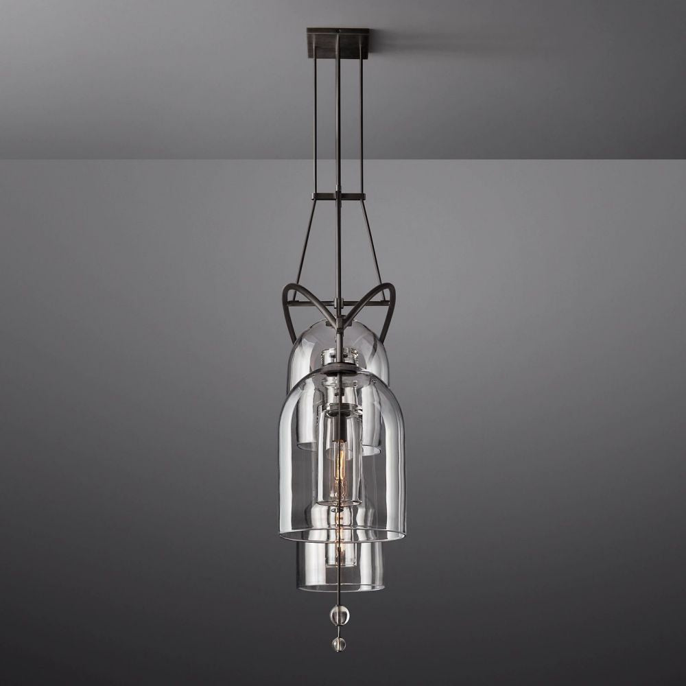 Cora Linear Chandelier 85"W