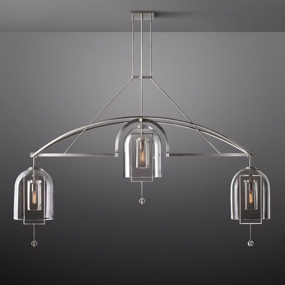 Cora Linear Chandelier 85"W