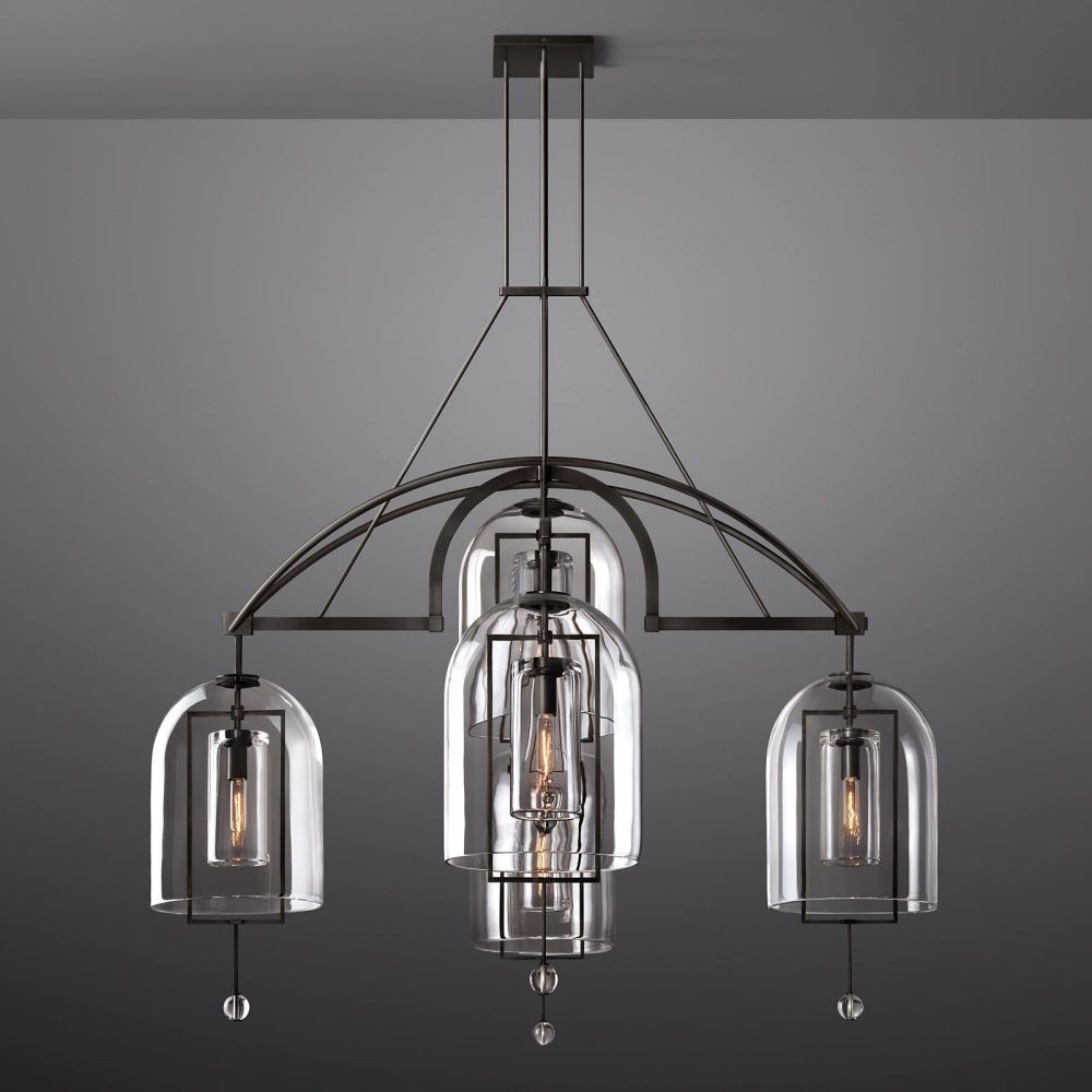 Cora Round Chandelier 61"D