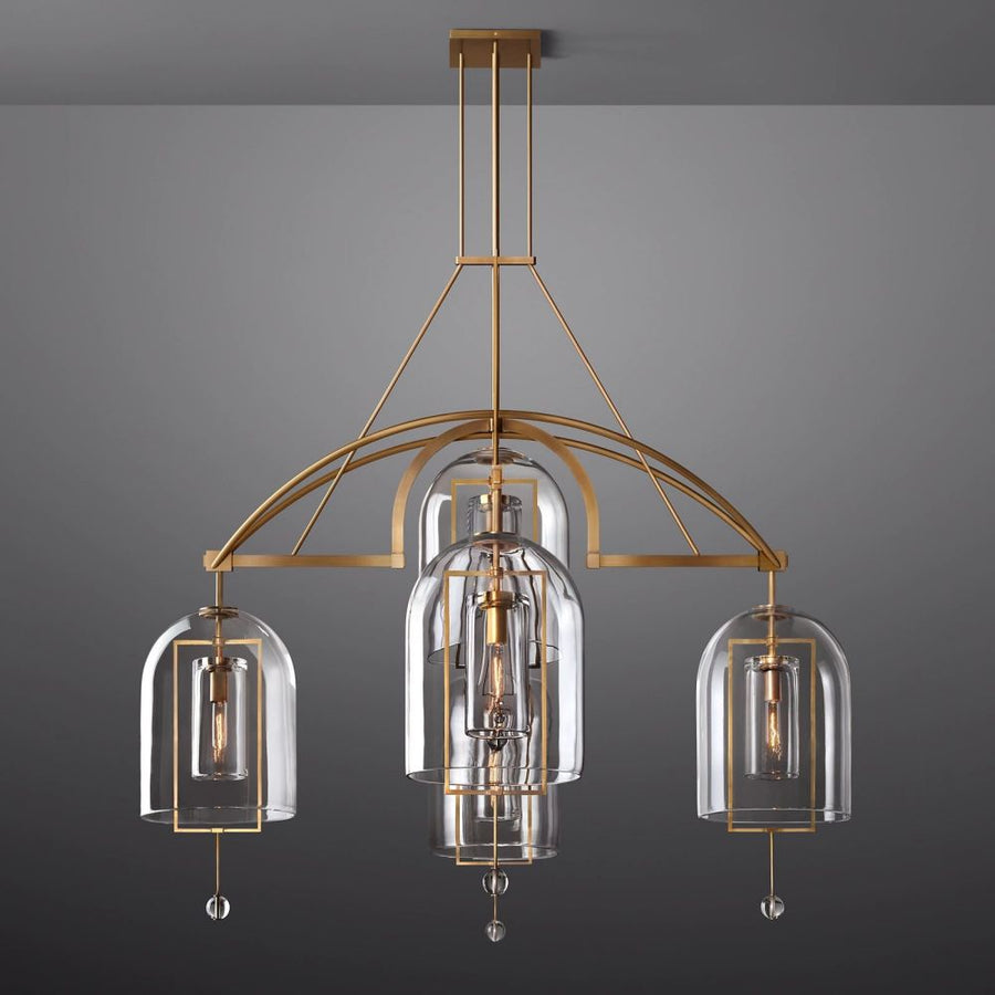 Cora Round Chandelier 61"D