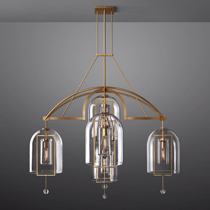 Cora Round Chandelier 61"D