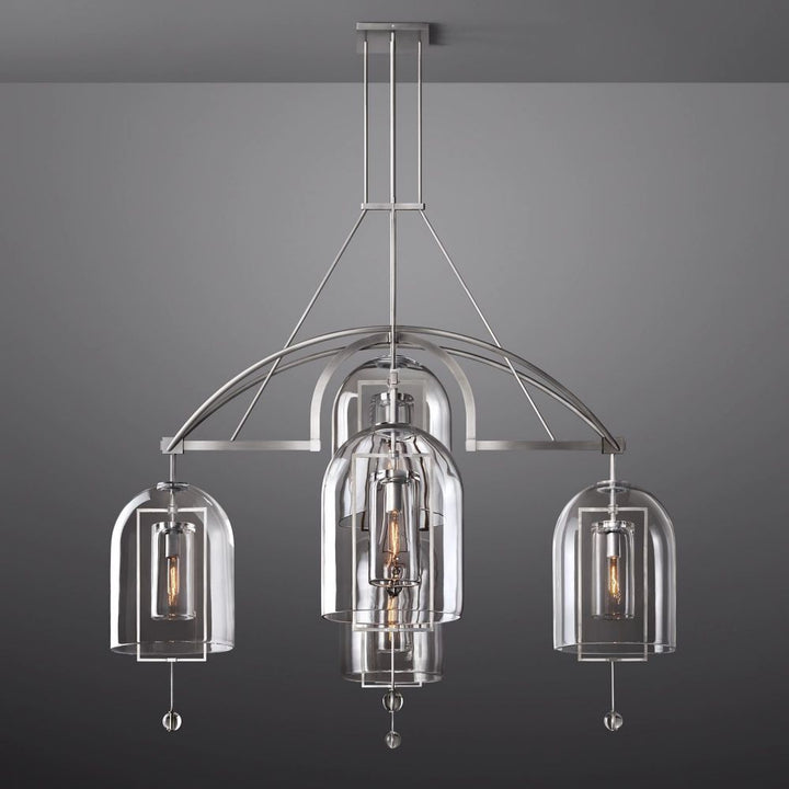 Cora Round Chandelier 61"D