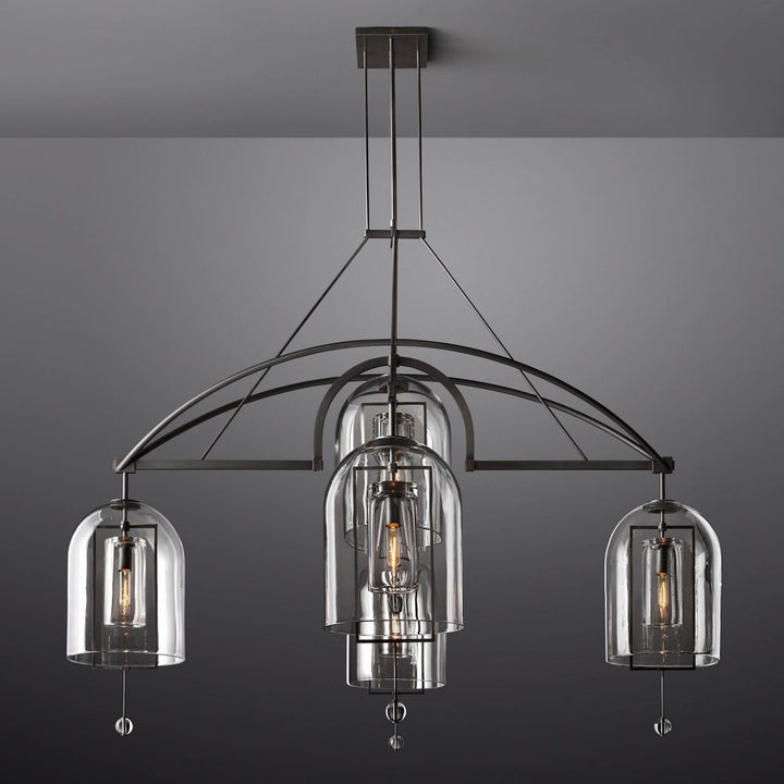 Cora Round Chandelier 73"D