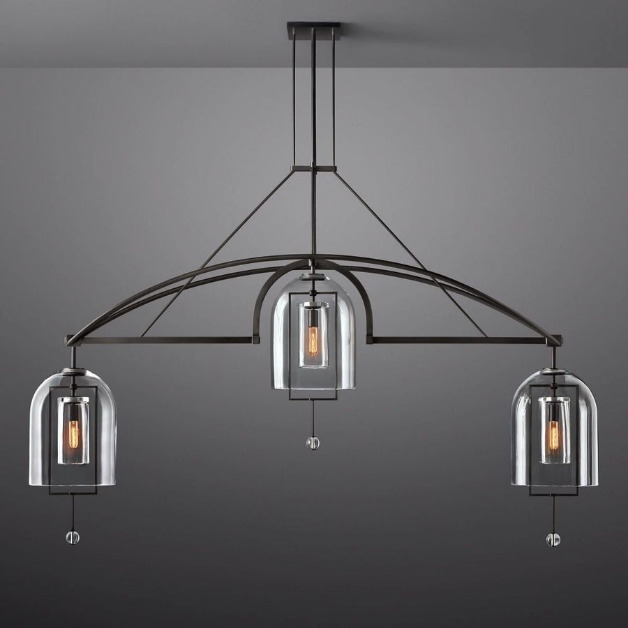 Cora Round Chandelier 85"D