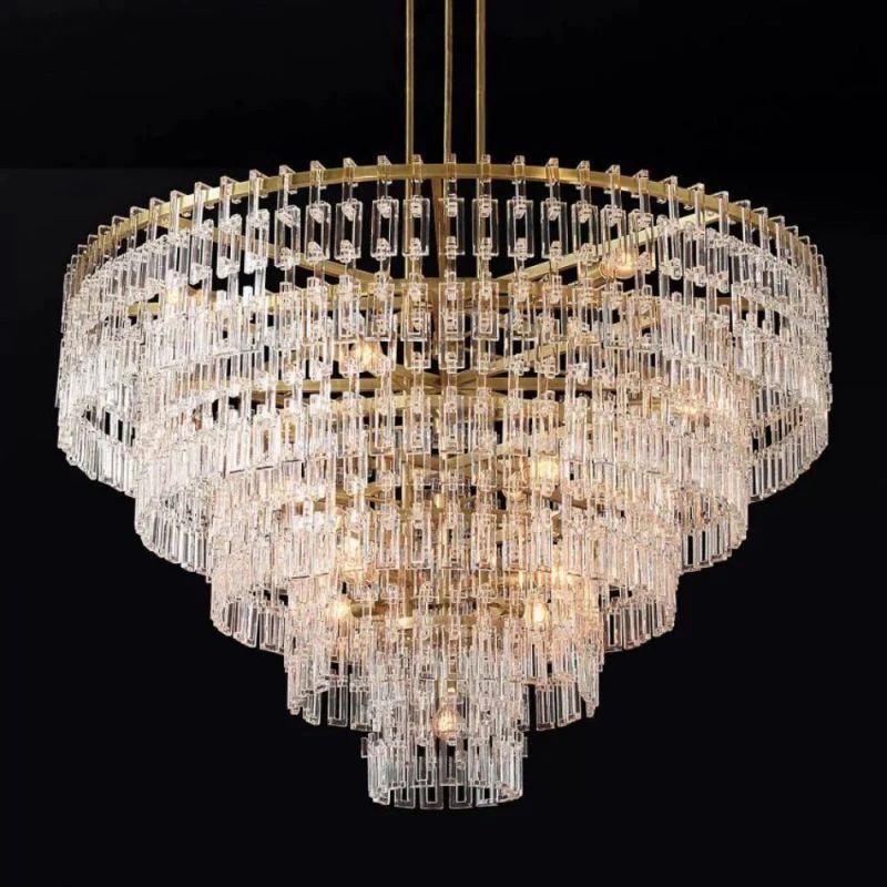 Maggie 5-Tier Round Chandelier 60”