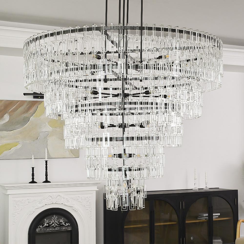 Maggie 5-Tier Round Chandelier 60”