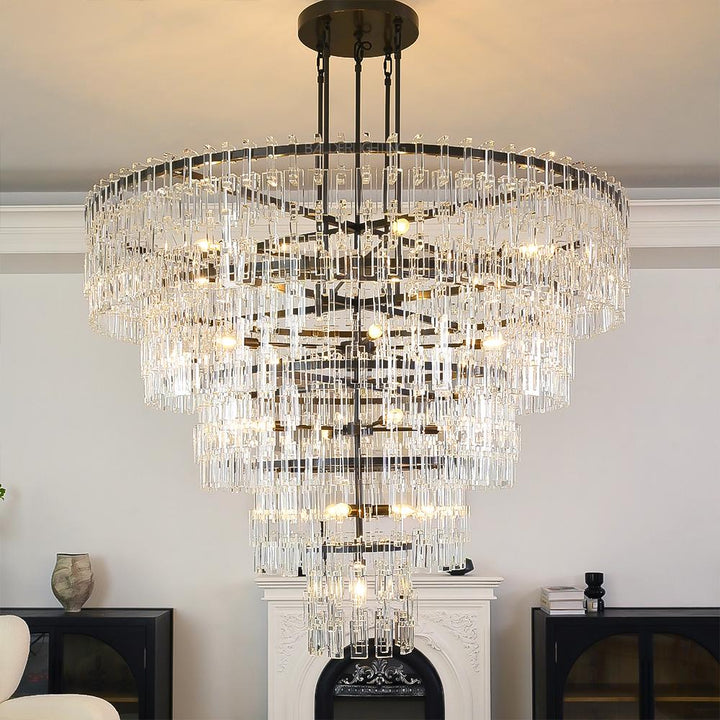 Maggie 5-Tier Round Chandelier 60”