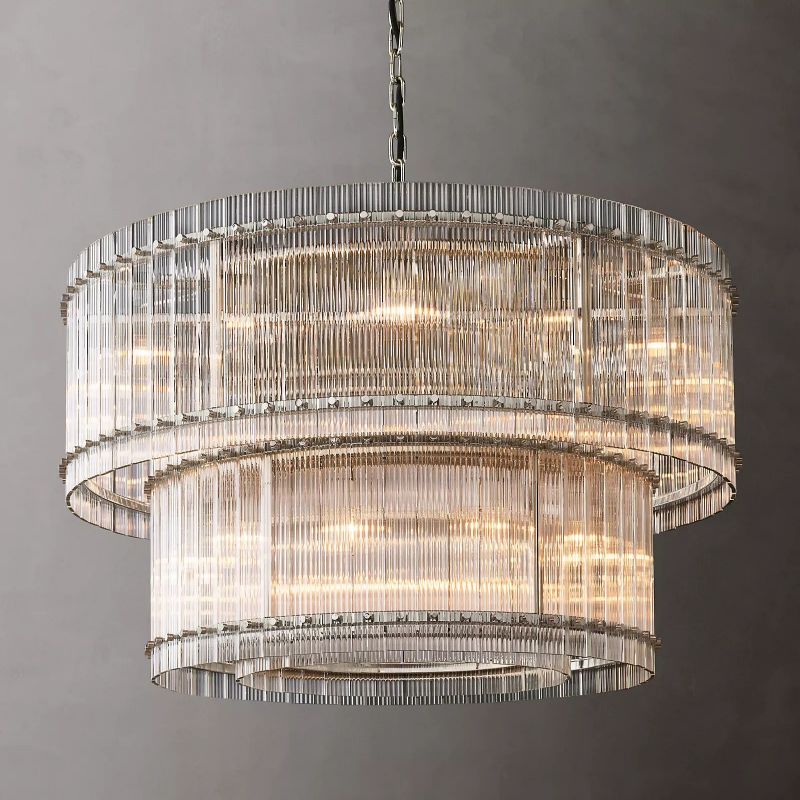 Mervin 2-Tier Round Chandelier 48"