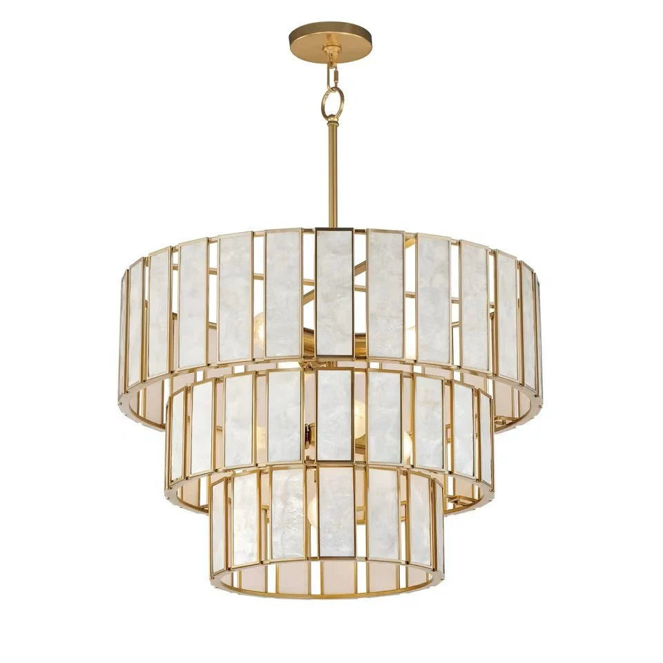 Mirnaia Round 3-Tier Chandelier