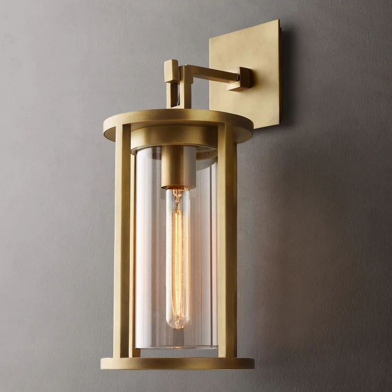 Petrus Round Outdoor Sconce For Bedroom