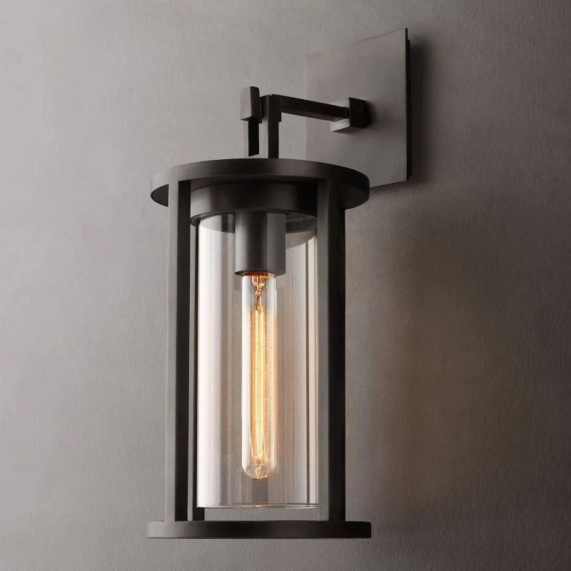 Petrus Round Outdoor Sconce For Bedroom