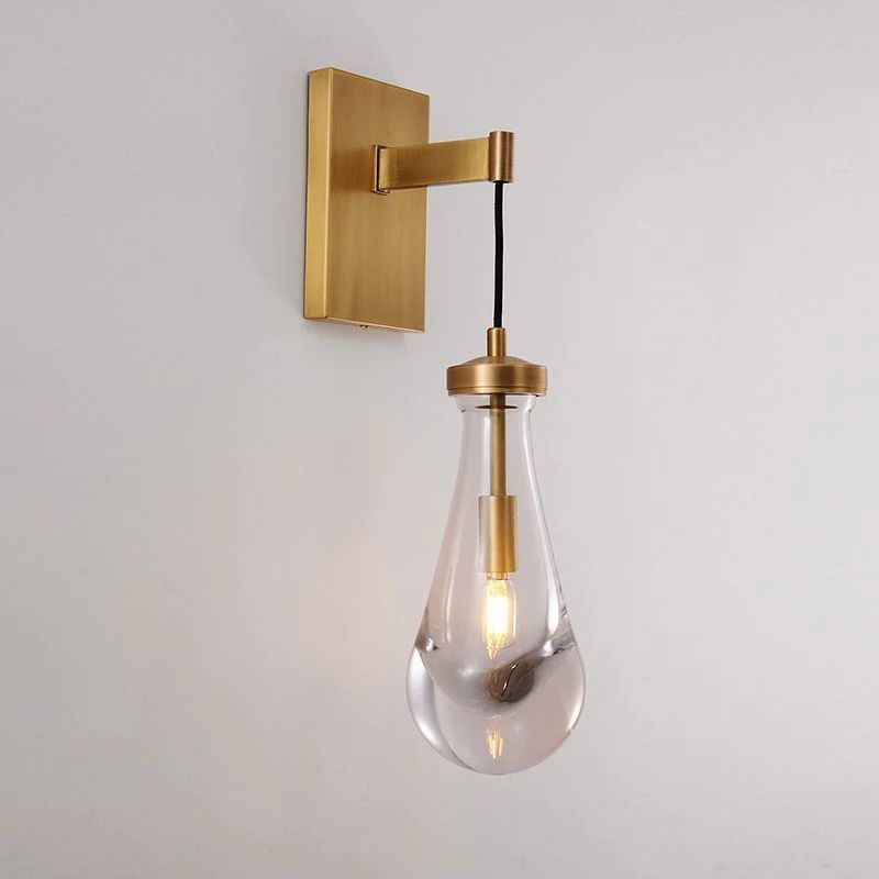 Raindrop Wall Sconce Cord 5"