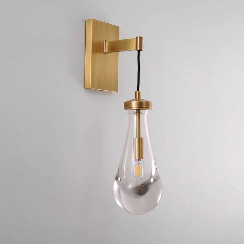 Raindrop Wall Sconce Cord 5"