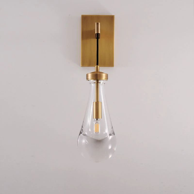 Raindrop Wall Sconce Cord 5"