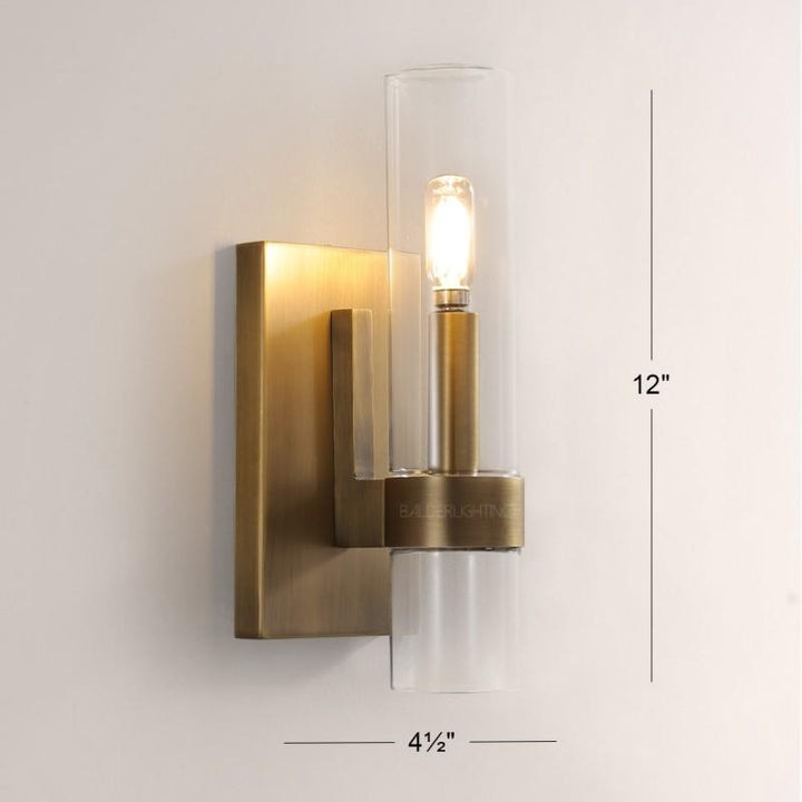 Rata Modern Fashion Glass Sconce