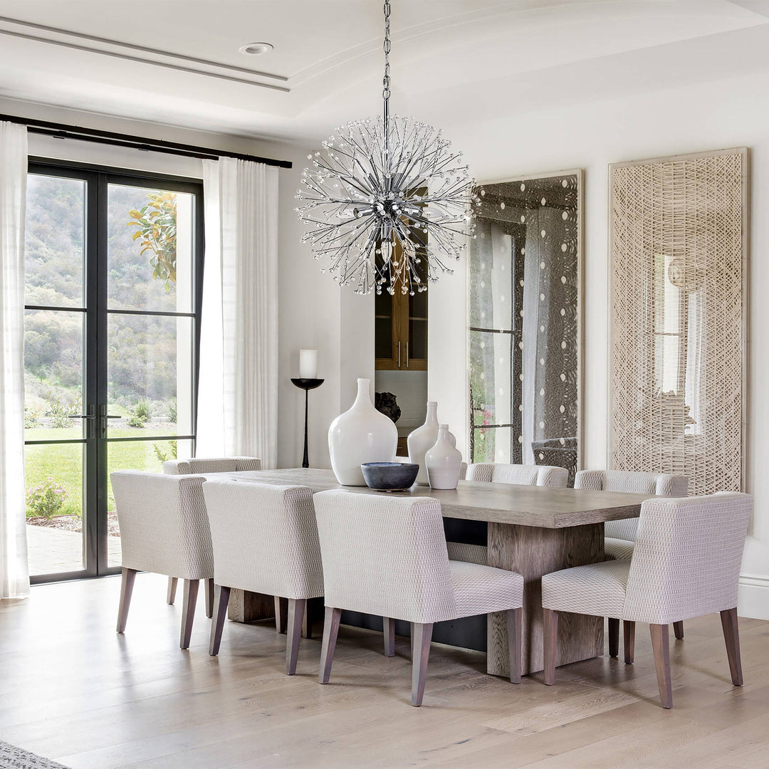 Dandelion chandelier