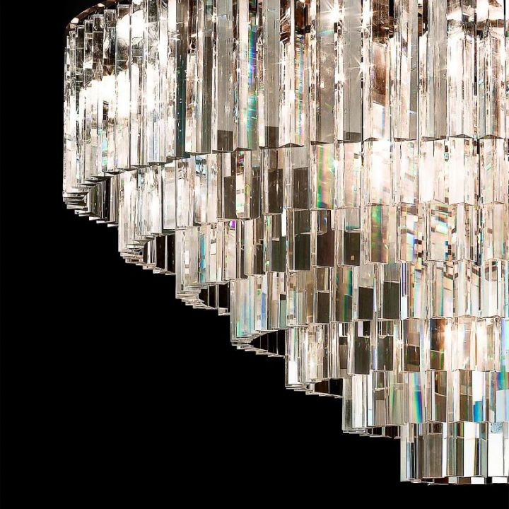 Della Multi-Layer Round Chandelier 44"D