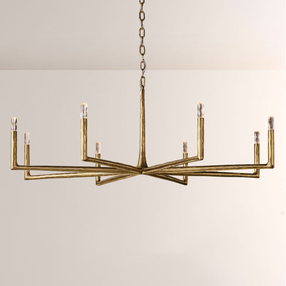 Avarit Glass Round Chandelier 60"