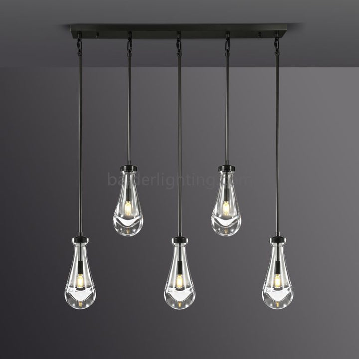 Raindrop Rod Series Chandelier