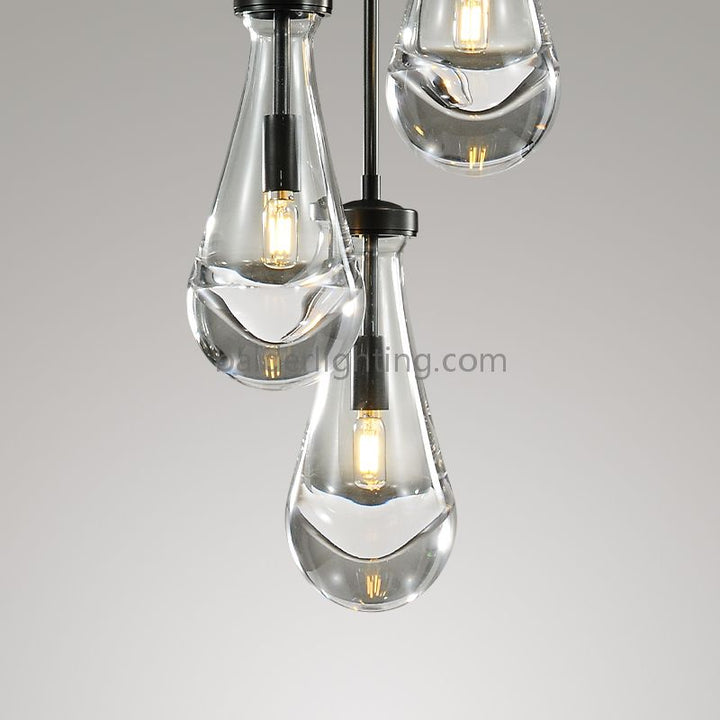 Raindrop Rod Series Chandelier