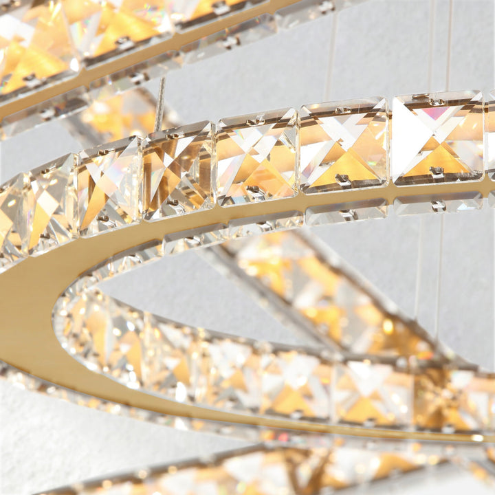 Carey Lumevia 3-Round Chandelier