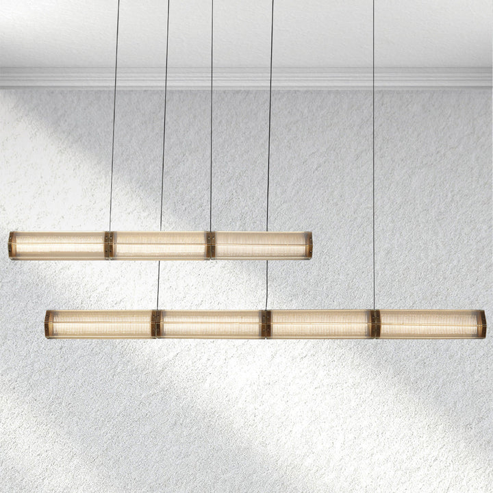 Carey Sunleaf Linear Chandelier