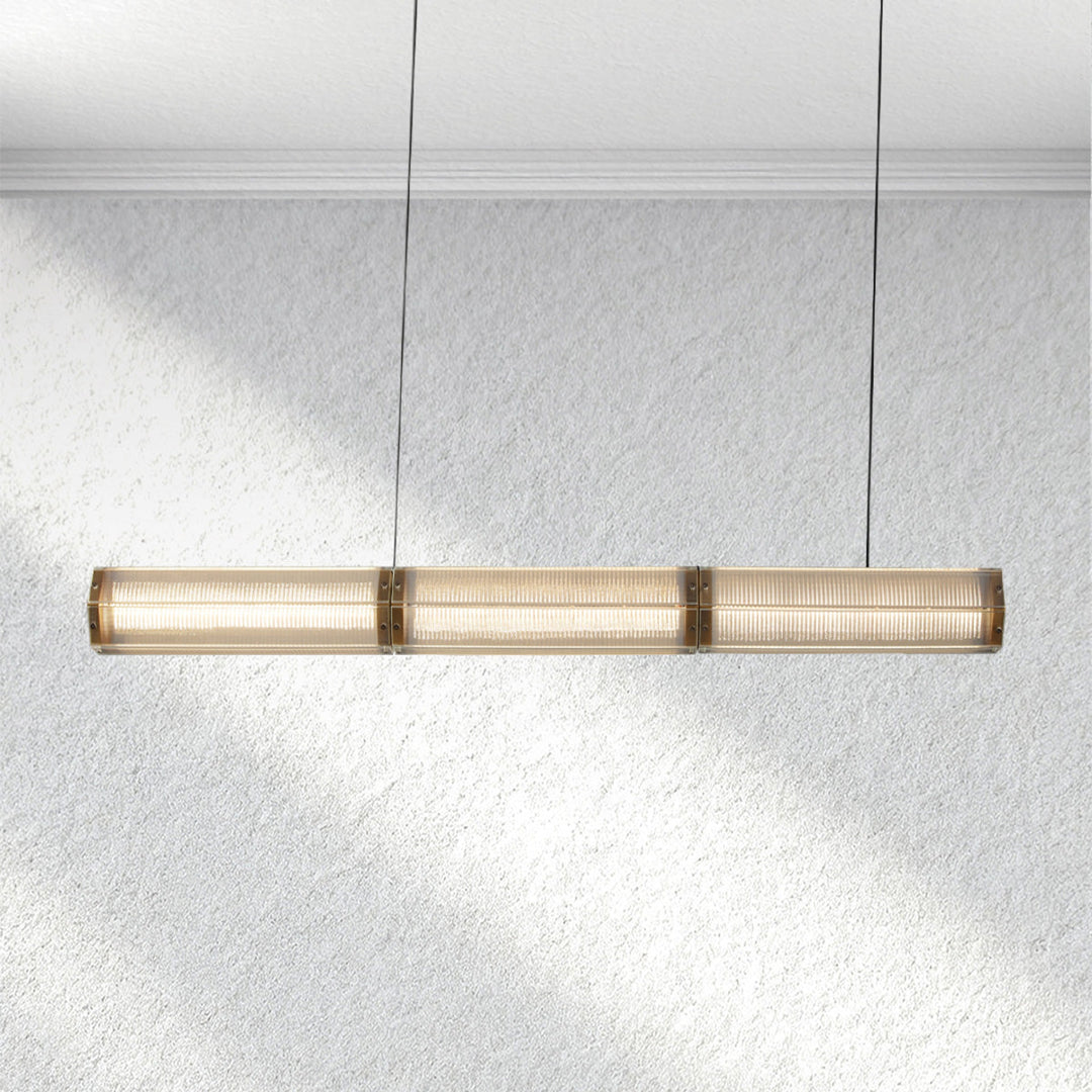 Carey Sunleaf Linear Chandelier