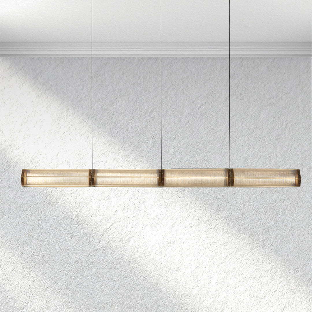 Carey Sunleaf Linear Chandelier