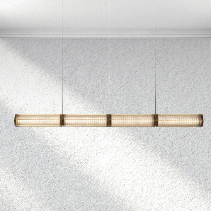 Carey Sunleaf Linear Chandelier