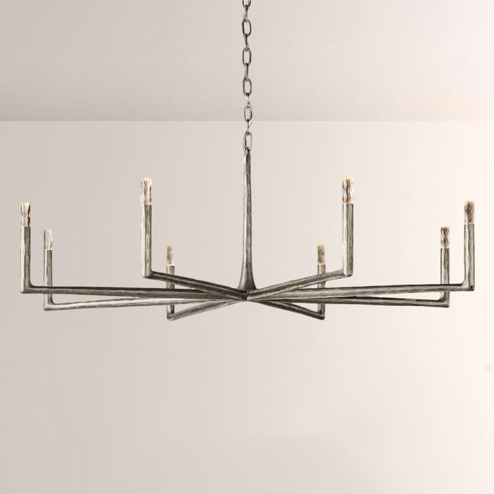 Avarit Glass Round Chandelier 60"
