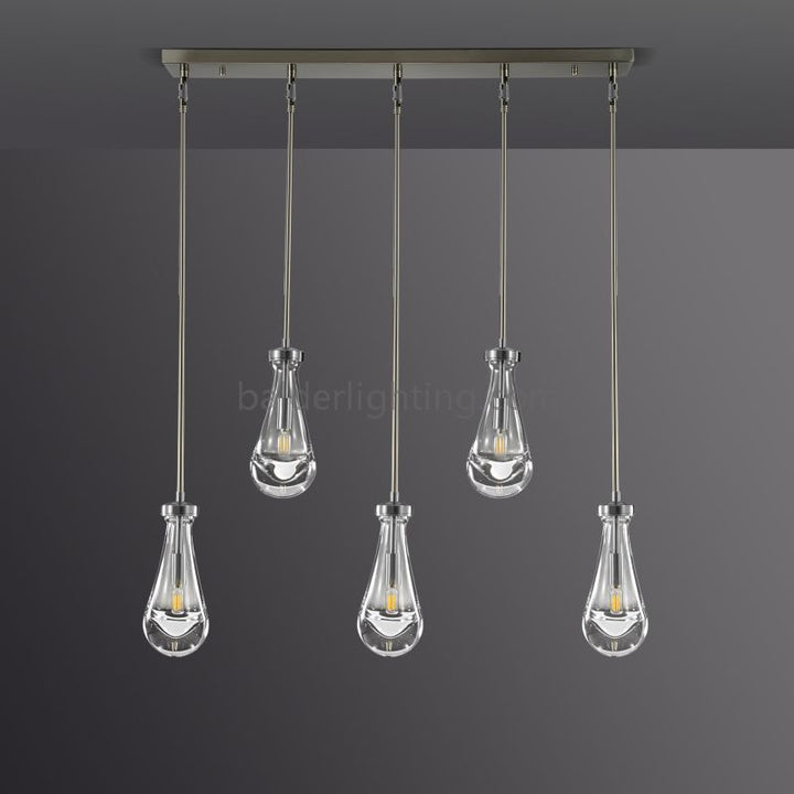 Raindrop Rod Series Chandelier