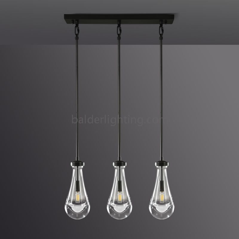 Raindrop Rod Series Chandelier