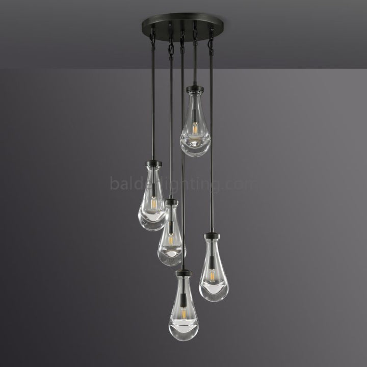 Raindrop Rod Series Chandelier