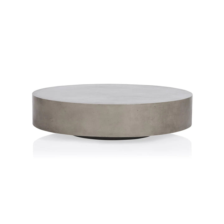 Tuttle Round Concrete Coffee Table