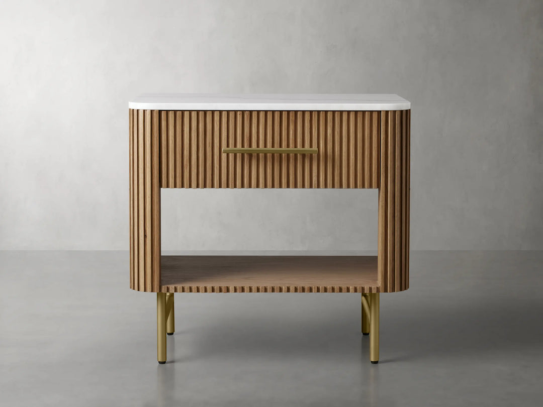 Firmley Open Nightstand