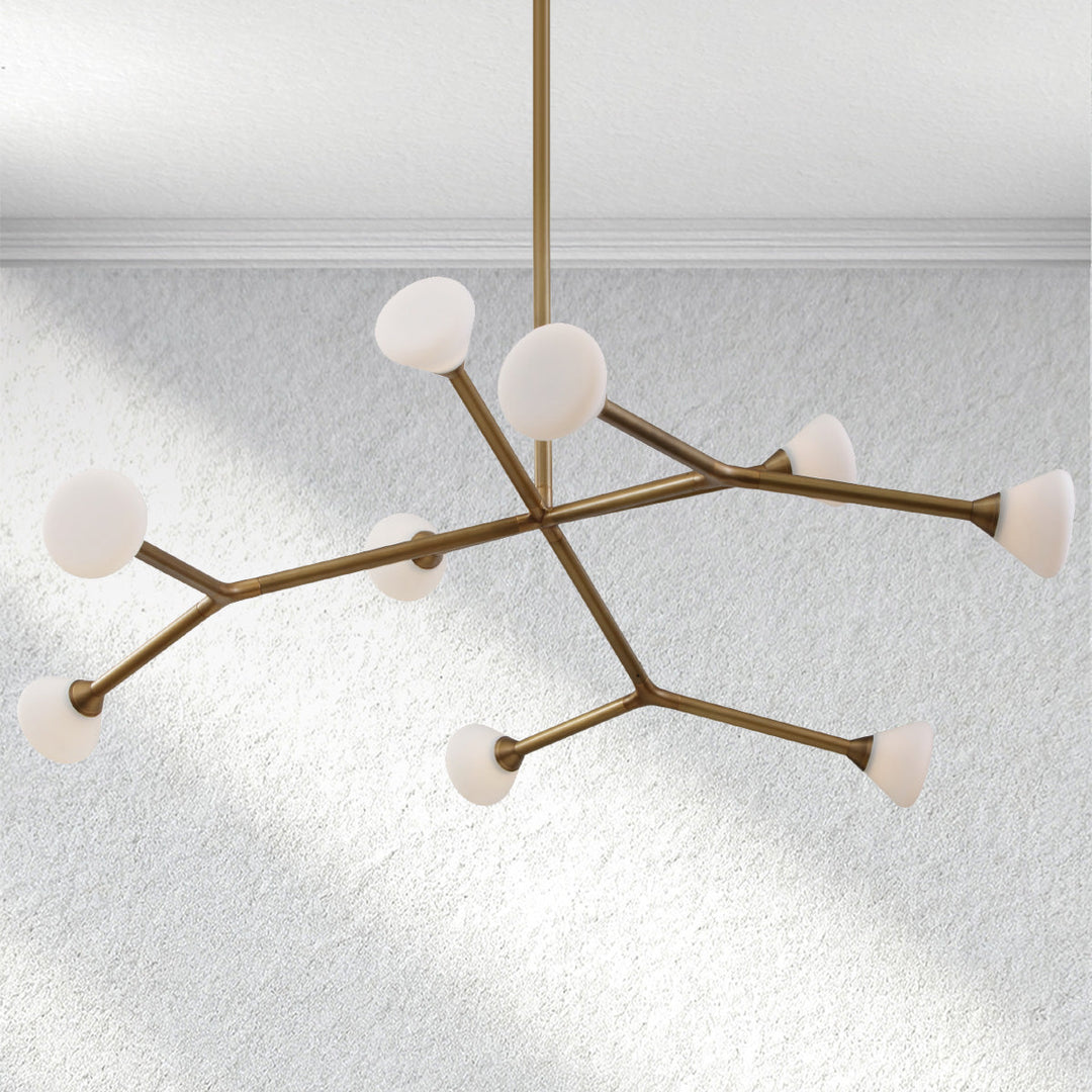 Carey Opaline Chandelier