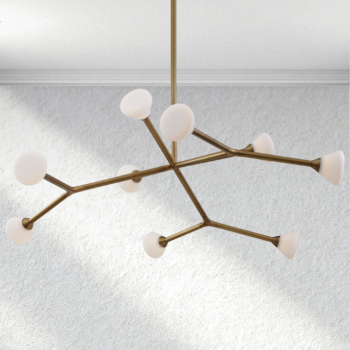 Carey Opaline Chandelier
