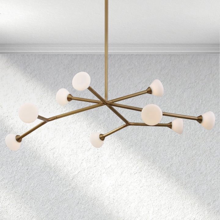 Carey Opaline Chandelier