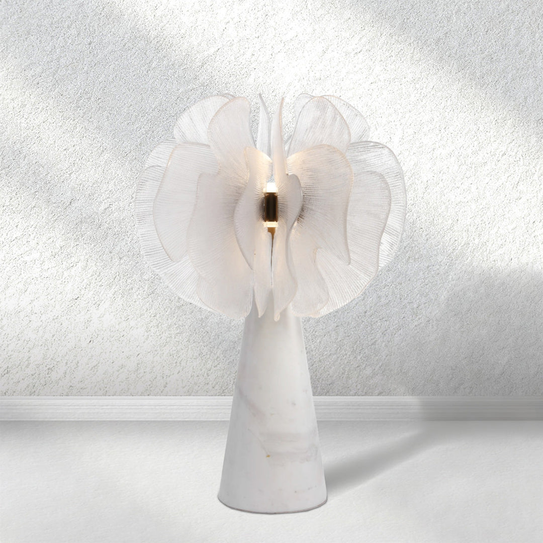 Carey Jellyfish Alabaster Floor Lamps