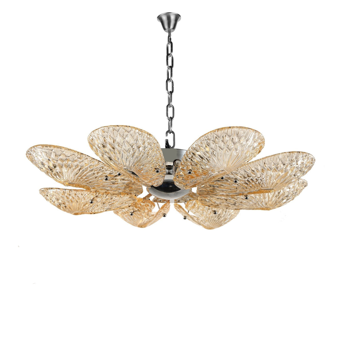 Bella Murano Glass Flower Chandelier