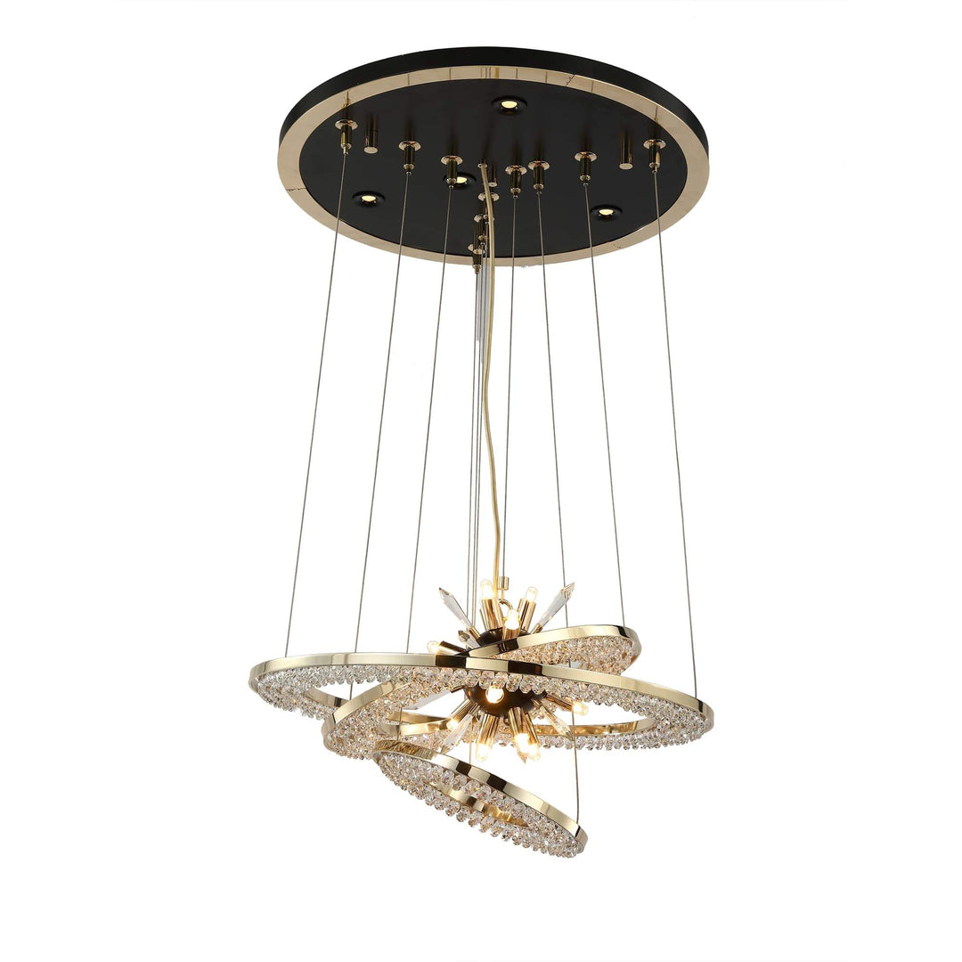 Aleron Crystal Ring Sputnik Chandelier