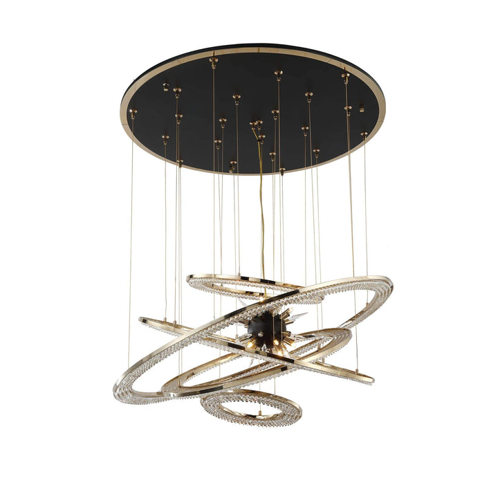 Aleron Crystal Ring Sputnik Chandelier